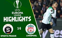 Video Sparta Prague vs Liverpool Europa League: Đẳng cấp chênh lệch