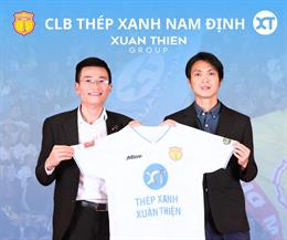 Tiền vệ Tuấn Anh chính thức gia nhập Nam Định