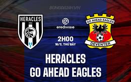 Nhận định Heracles vs Go Ahead Eagles 2h00 ngày 16/3 (VĐQG Hà Lan 2023/24)