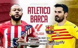 Nhận định Atletico vs Barca (03h00 ngày 18/03): Chặn đứng chuỗi trận thất vọng