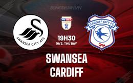Nhận định Swansea vs Cardiff 19h30 ngày 16/3 (Hạng nhất Anh 2023/24)