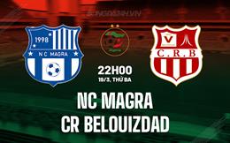 Nhận định NC Magra vs CR Belouizdad 22h00 ngày 19/3 (VĐQG Algeria 2023/24)