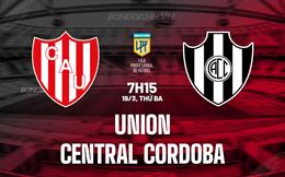 Nhận định Union vs Central Cordoba 7h15 ngày 19/3 (Argentina Copa de la Liga 2024)