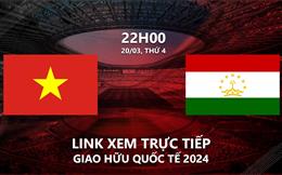 U23 Việt Nam vs U23 Tajikistan link xem trực tiếp ở đâu ?