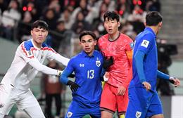 Son Heung Min thất vọng vì Hàn Quốc không thắng nổi Thái Lan