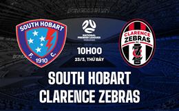 Nhận định South Hobart vs Clarence Zebras 10h00 ngày 23/3 (VĐ bang Tasmania 2024)