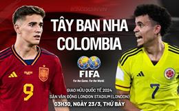 Nhận định Tây Ban Nha vs Colombia (03h30 ngày 23/3): Thách thức đáng gờm