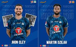 HAGL chia tay cặp ngoại binh trước giai đoạn lượt về V-League 2023/24