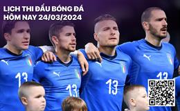 Lịch thi đấu bóng đá ngày 24/3/2024: Ecuador vs Italia
