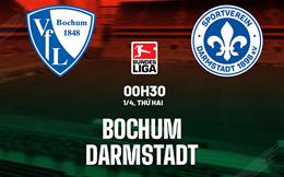 Nhận định bóng đá Bochum vs Darmstadt 0h30 ngày 1/4 (Bundesliga 2023/24)