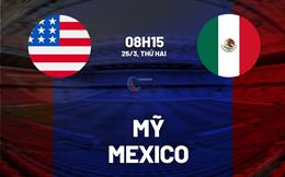 Nhận định bóng đá Mỹ vs Mexico 8h15 ngày 25/3 (Concacaf Nations League 2023/24)