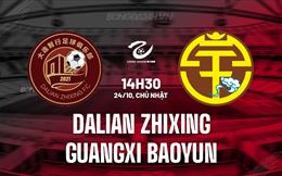 Nhận định Dalian Zhixing vs Guangxi Baoyun 14h30 ngày 24/3 (Hạng 2 Trung Quốc 2024)