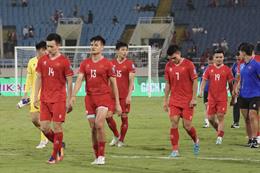 Rệu rã sau thất bại trước Indonesia, ĐT Việt Nam lầm lũi rời sân