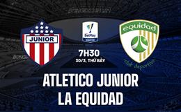 Nhận định Atletico Junior vs La Equidad 7h30 ngày 30/3 (VĐQG Colombia 2024)