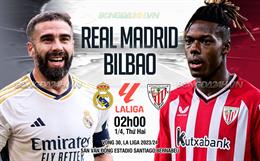 Nhận định Real Madrid vs Bilbao (02h00 ngày 01/04): Củng cố ngôi đầu