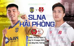 Nhận định SLNA vs Hải Phòng (18h00 ngày 30/3): Chuyện giữa những người cùng khổ