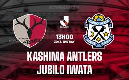 Nhận định Kashima Antlers vs Jubilo Iwata 13h00 ngày 30/3 (VĐQG Nhật Bản 2024)