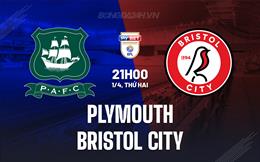 Nhận định Plymouth vs Bristol City 21h00 ngày 1/4 (Hạng Nhất Anh 2023/24)