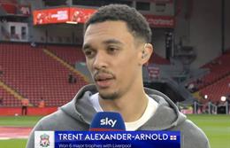 Liverpool đón tin mừng từ hậu vệ Trent Alexander-Arnold