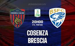Nhận định bóng đá Cosenza vs Brescia 20h00 ngày 1/4 (Hạng 2 Italia 2023/24)