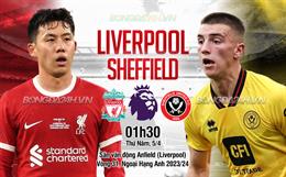 Nhận định Liverpool vs Sheffield (01h30 ngày 5/4): The Kop đại thắng
