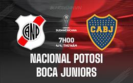 Nhận định Nacional Potosi vs Boca Juniors 7h00 ngày 4/4 (Copa Sudamericana 2024)