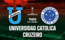 Nhận định Universidad Catolica vs Cruzeiro 7h00 ngày 5/4 (Copa Sudamericana 2024)