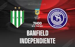 Nhận định Banfield vs Independiente 7h00 ngày 6/4 (Argentina Copa de la Liga 2024)