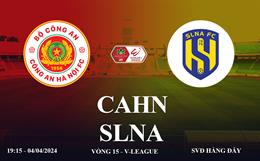 Trực tiếp CAHN vs SLNA link xem V-League 2024