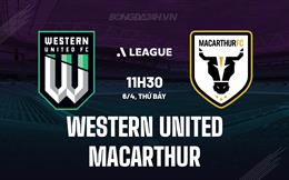 Nhận định Western United vs Macarthur 11h30 ngày 6/4 (VĐQG Australia 2023/24)