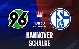 Nhận định Hannover vs Schalke 18h30 ngày 7/4 (Hạng 2 Đức 2023/24)