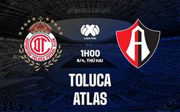 Nhận định bóng đá Toluca vs Atlas 1h00 ngày 8/4 (VĐQG Mexico 2023/24)