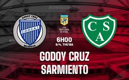 Nhận định Godoy Cruz vs Sarmiento 6h00 ngày 9/4 (Argentina Copa de la Liga 2024)