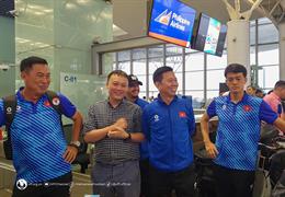 U23 Việt Nam tươi rói trước giờ lên đường sang Qatar