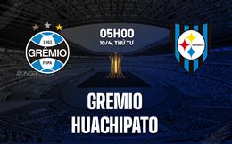 Nhận định Gremio vs Huachipato 5h00 ngày 10/4 (Copa Libertadores 2024)