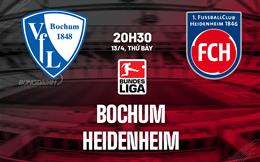 Nhận định bóng đá Bochum vs Heidenheim 20h30 ngày 13/4 (Bundesliga 2023/24)