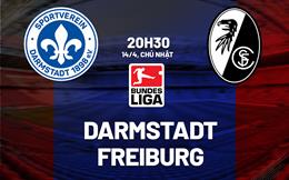 Nhận định bóng đá Darmstadt vs Freiburg 20h30 ngày 14/4 (Bundesliga 2023/24)