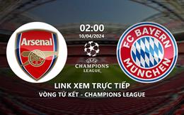 Xem Arsenal vs Bayern 2h00 hôm nay 10/4/2024 trên FPT Play