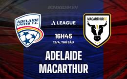 Nhận định Adelaide United vs Macarthur 16h45 ngày 12/4 (VĐQG Australia 2023/24)