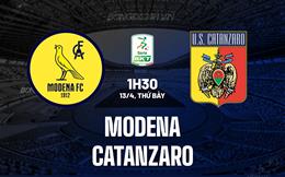 Nhận định Modena vs Catanzaro 1h30 ngày 13/4 (Hạng 2 Italia 2023/24)