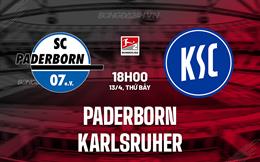 Nhận định Paderborn vs Karlsruher 18h00 ngày 13/4 (Hạng 2 Đức 2023/24)