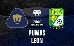 Nhận định bóng đá Pumas vs Leon 7h00 ngày 15/4 (VĐQG Mexico 2023/24)