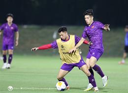 U23 Việt Nam sung sức, sẵn sàng ra sân tại VCK U23 châu Á