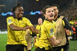 Những thống kê nổi bật sau chiến tích vào bán kết C1 của Dortmund
