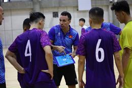 HLV Diego Giustozzi thận trọng trước trận ra quân của đội tuyển Futsal Việt Nam
