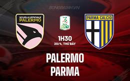 Nhận định Palermo vs Parma 1h30 ngày 20/4 (Hạng 2 Italia 2023/24)