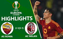 Video cúp C2 AS Roma vs AC Milan: Bảo toàn lợi thế