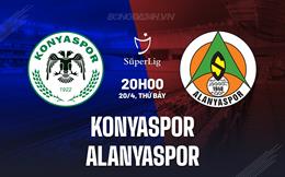 Nhận định Konyaspor vs Alanyaspor 20h00 ngày 20/4 (VĐQG Thổ Nhĩ Kỳ 2023/24)