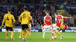 Những con số ấn tượng sau trận Wolves 0-2 Arsenal