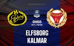 Nhận định bóng đá Elfsborg vs Kalmar 0h00 ngày 23/4 (VĐQG Thụy Điển 2024)